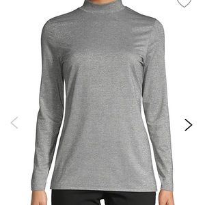 Silver turtle neck-with tags!